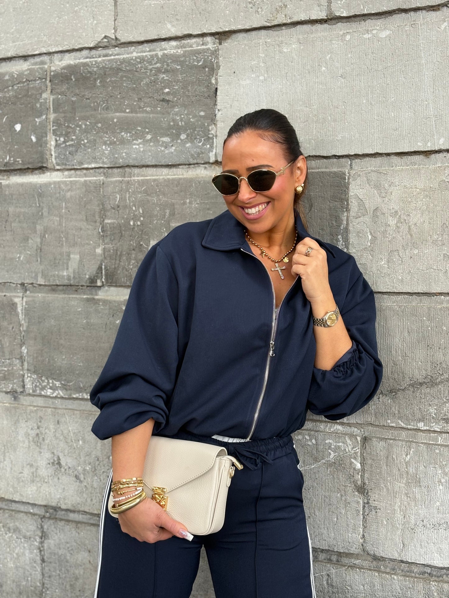 In The Style Jacket Blue