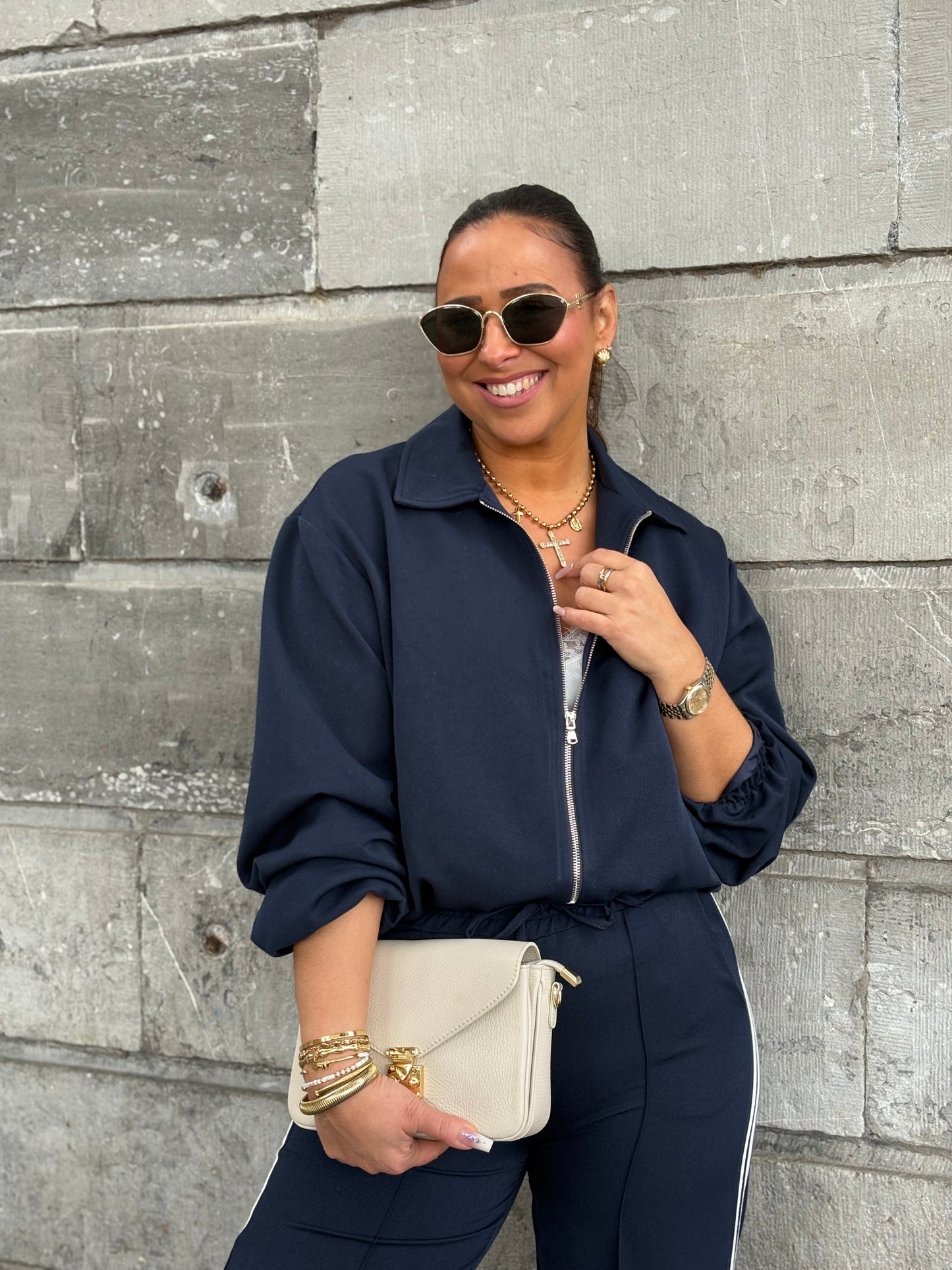 In The Style Jacket Blue