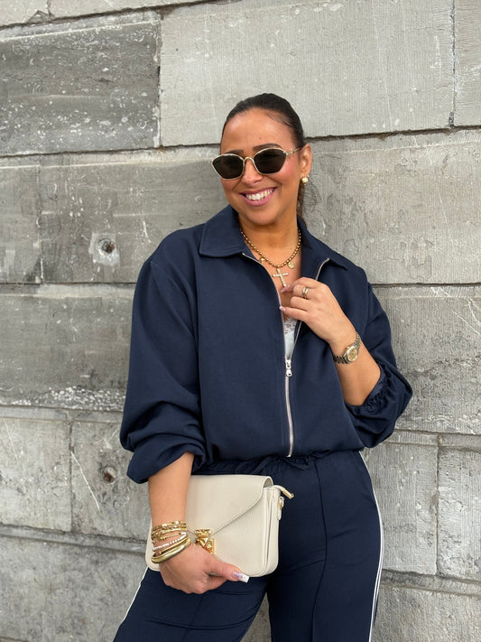 In The Style Jacket Blue
