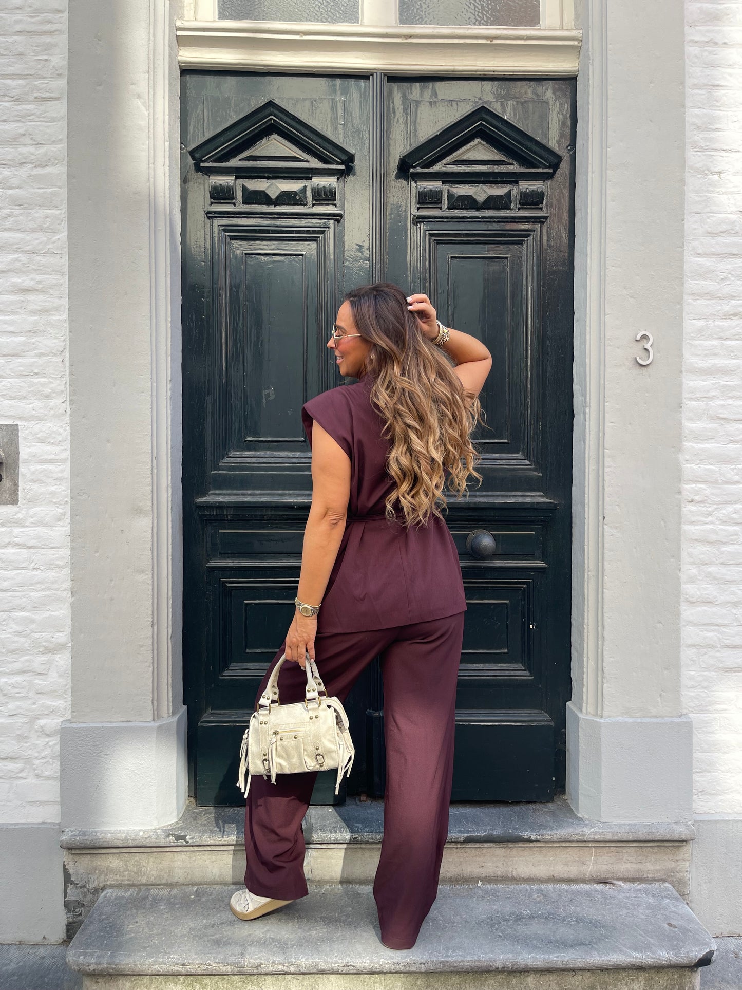 Love Story Gilletje Blazer/Dress Burgundy