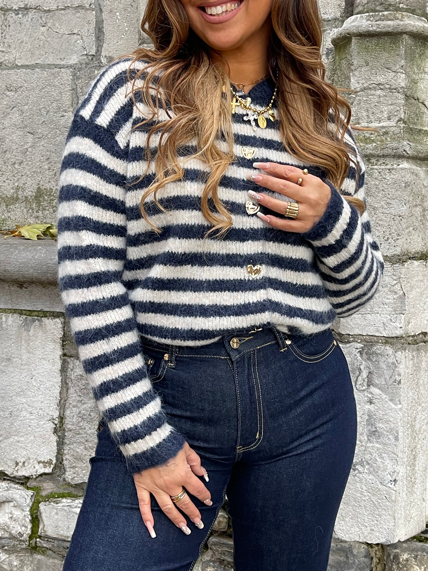 Out Of Style Jeans Dark Blue