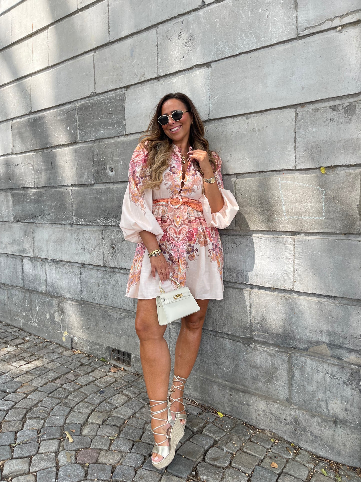 Loonly Lover Dress Orange