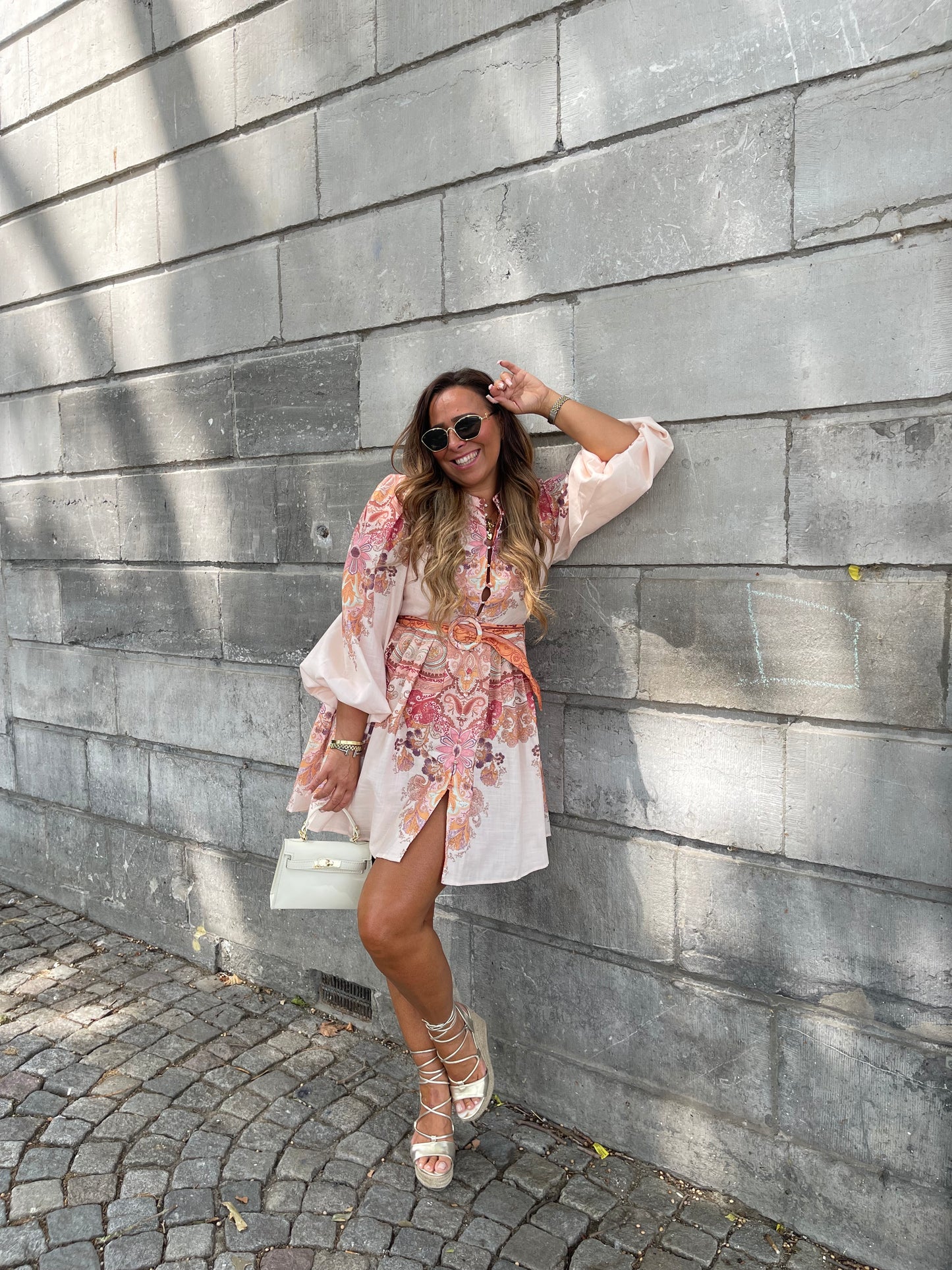 Loonly Lover Dress Orange