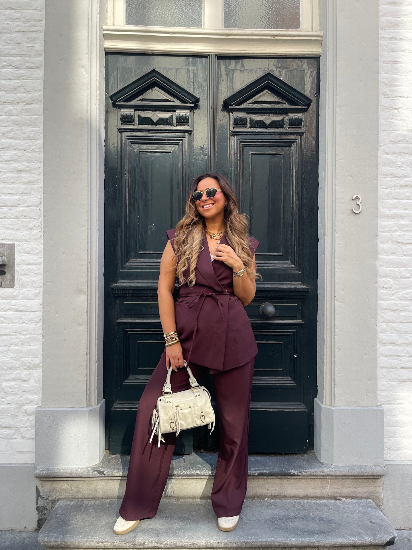 Love Story Gilletje Blazer/Dress Burgundy