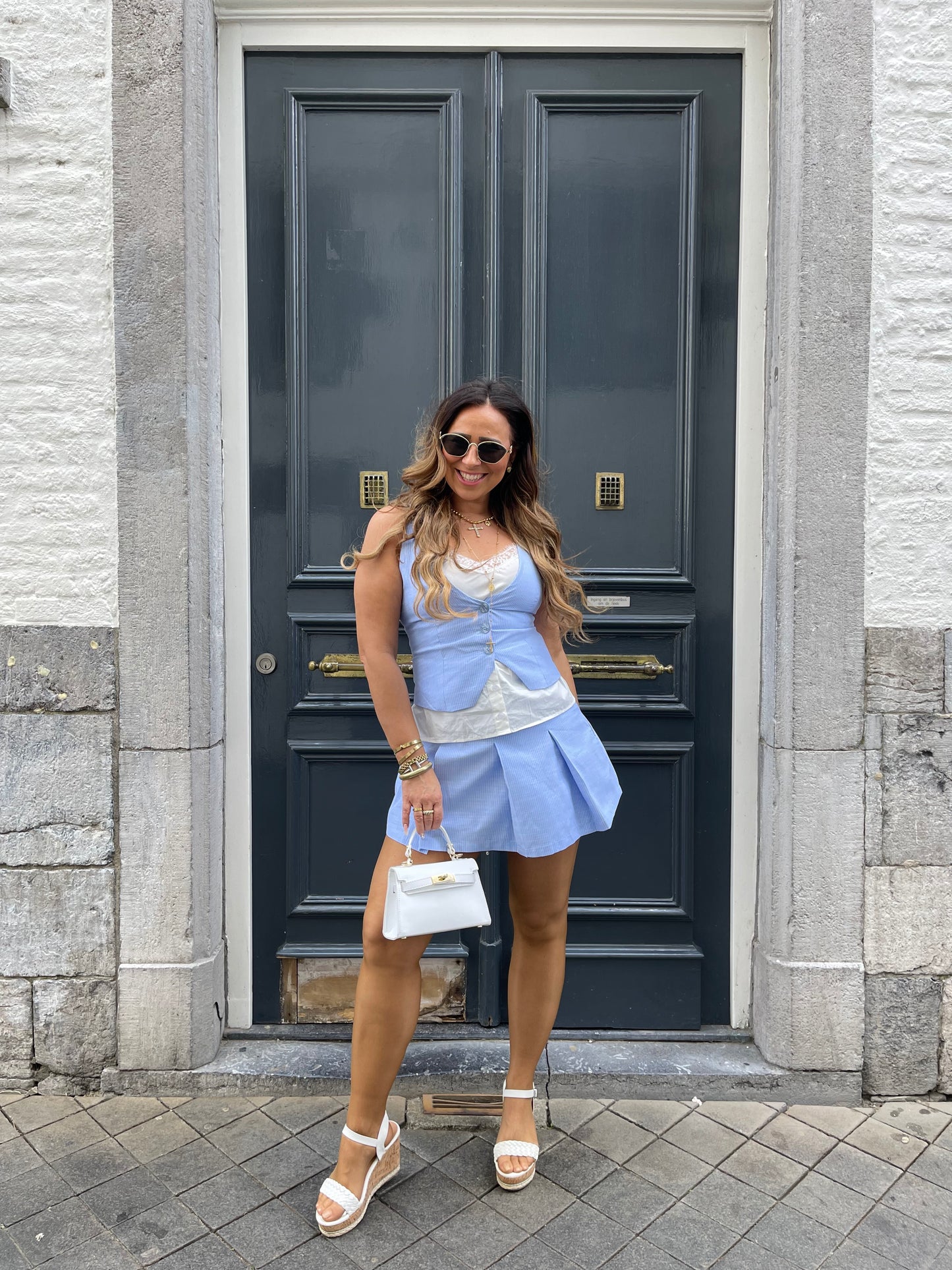 Twinning In Blue