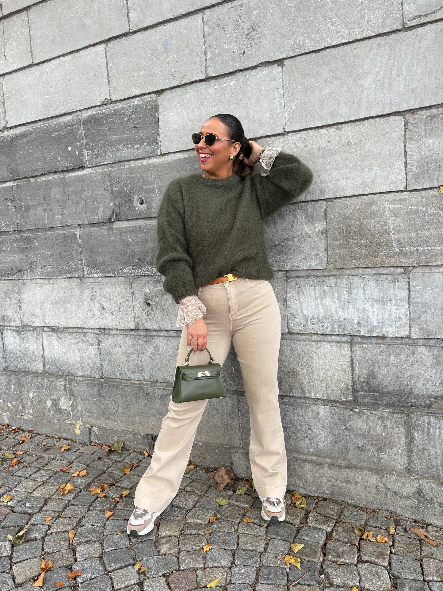 Mila Sweater Army Green