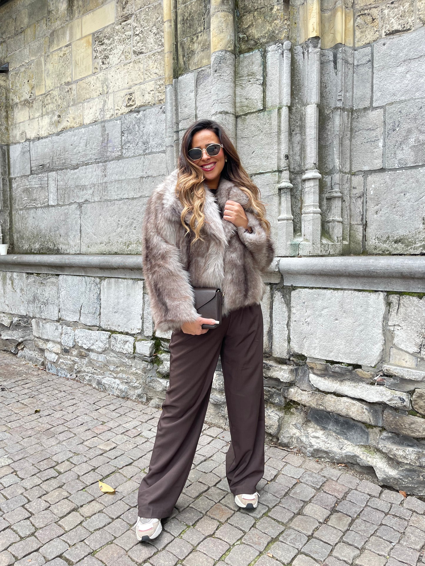 Magical Faux Fur Taupe