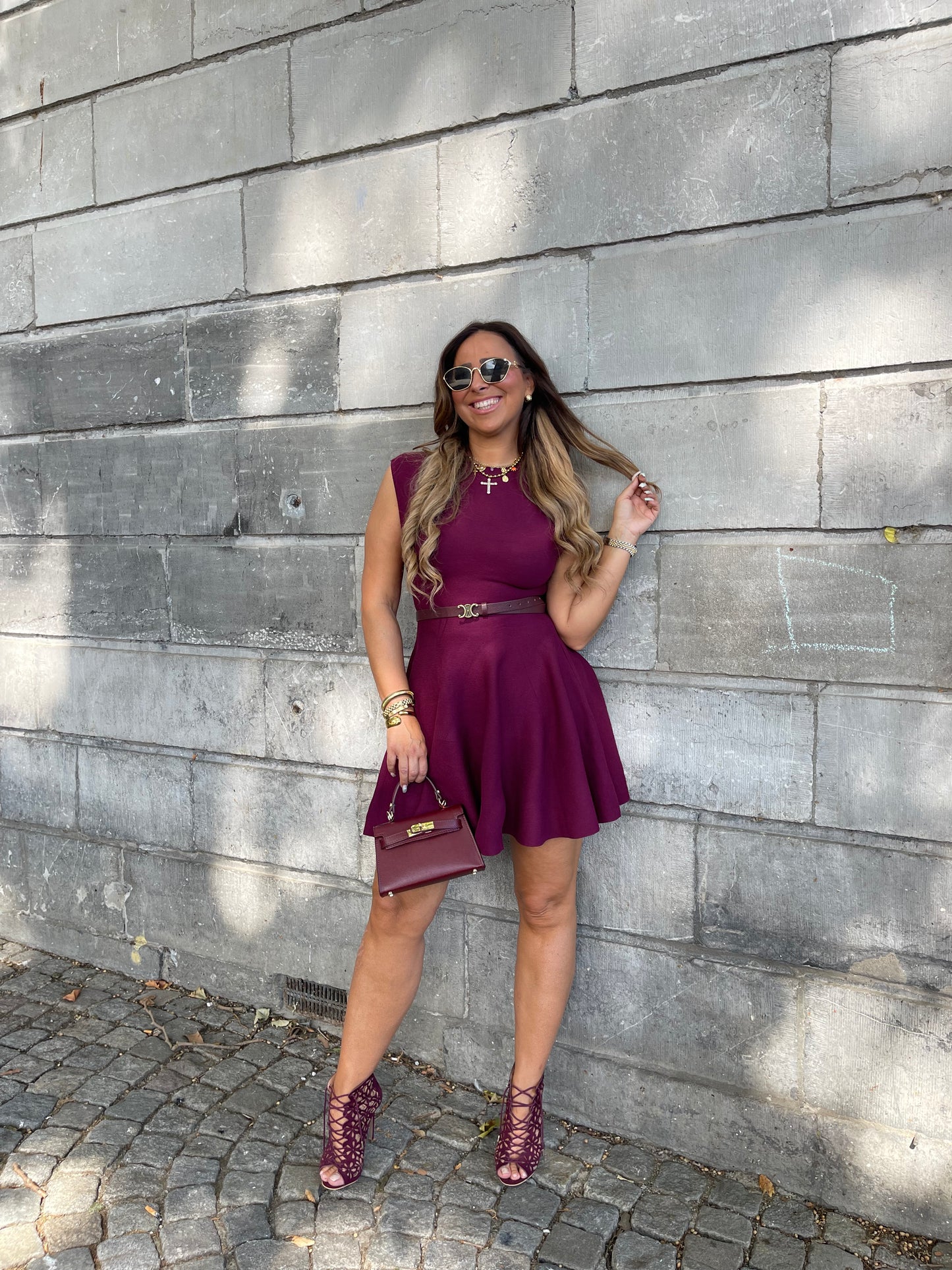 Wishing You Were Here Burgundy