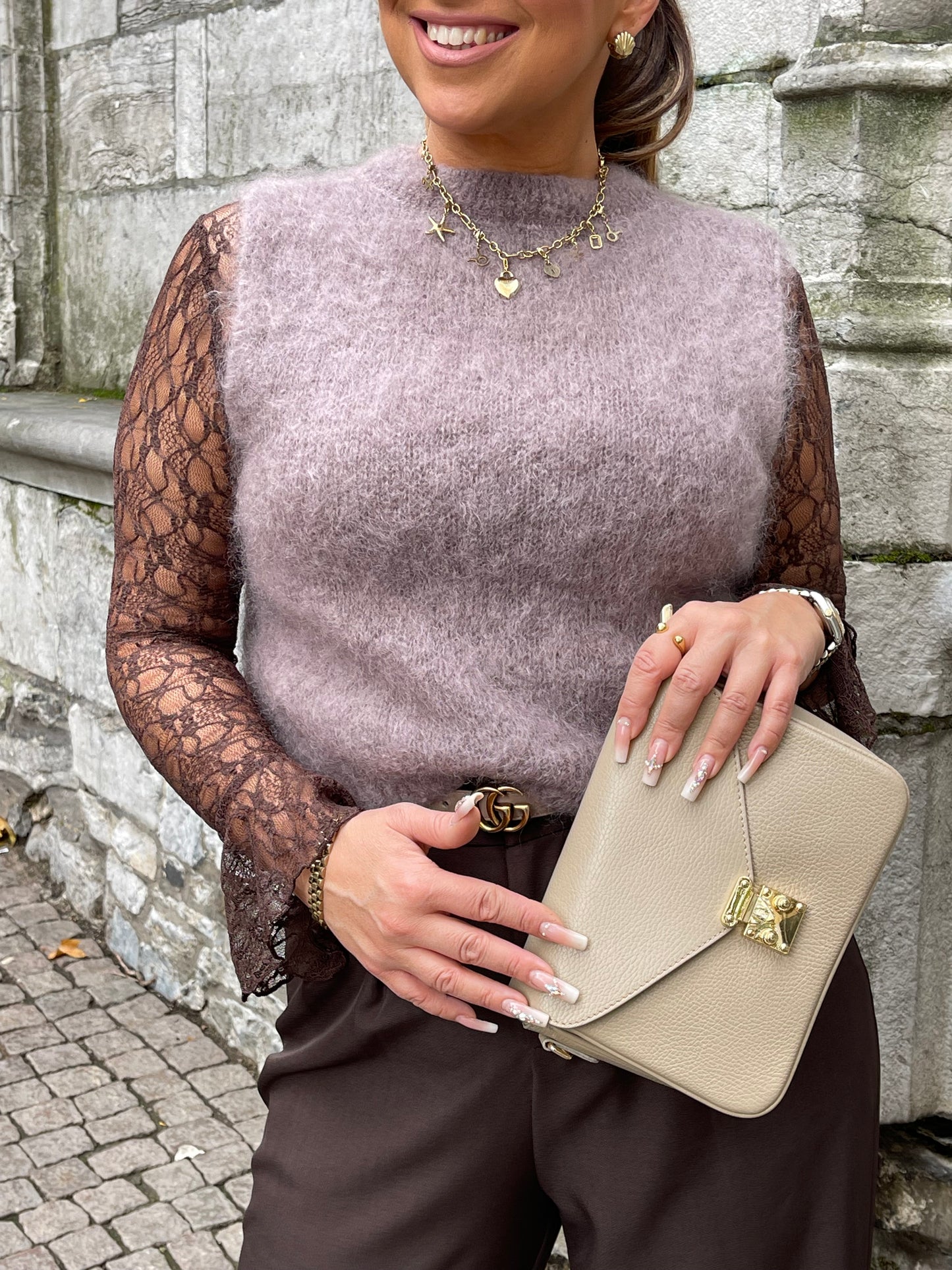 Magical Winter Gilletje Lavender Grey