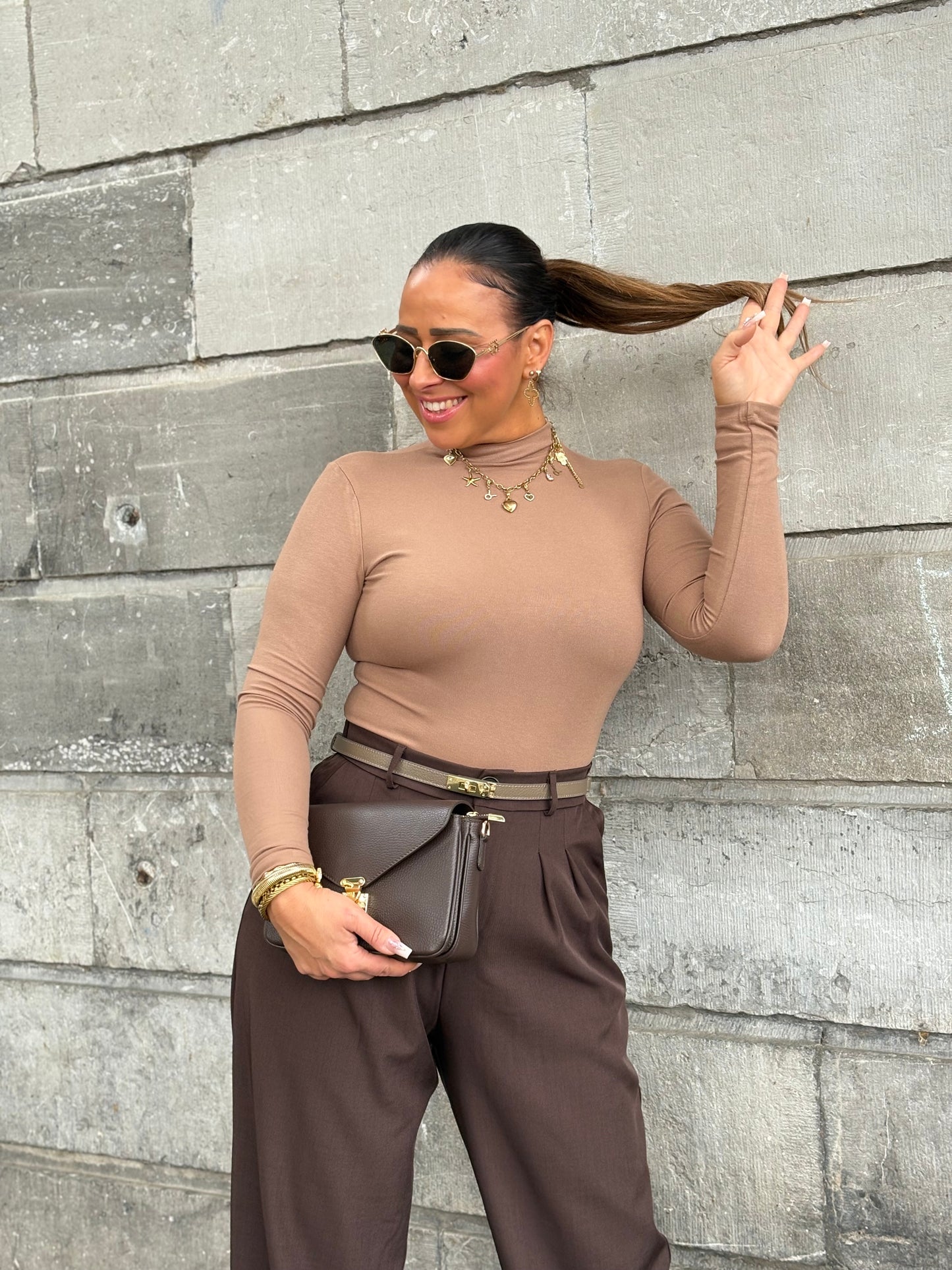 Basic Love Camel Long
