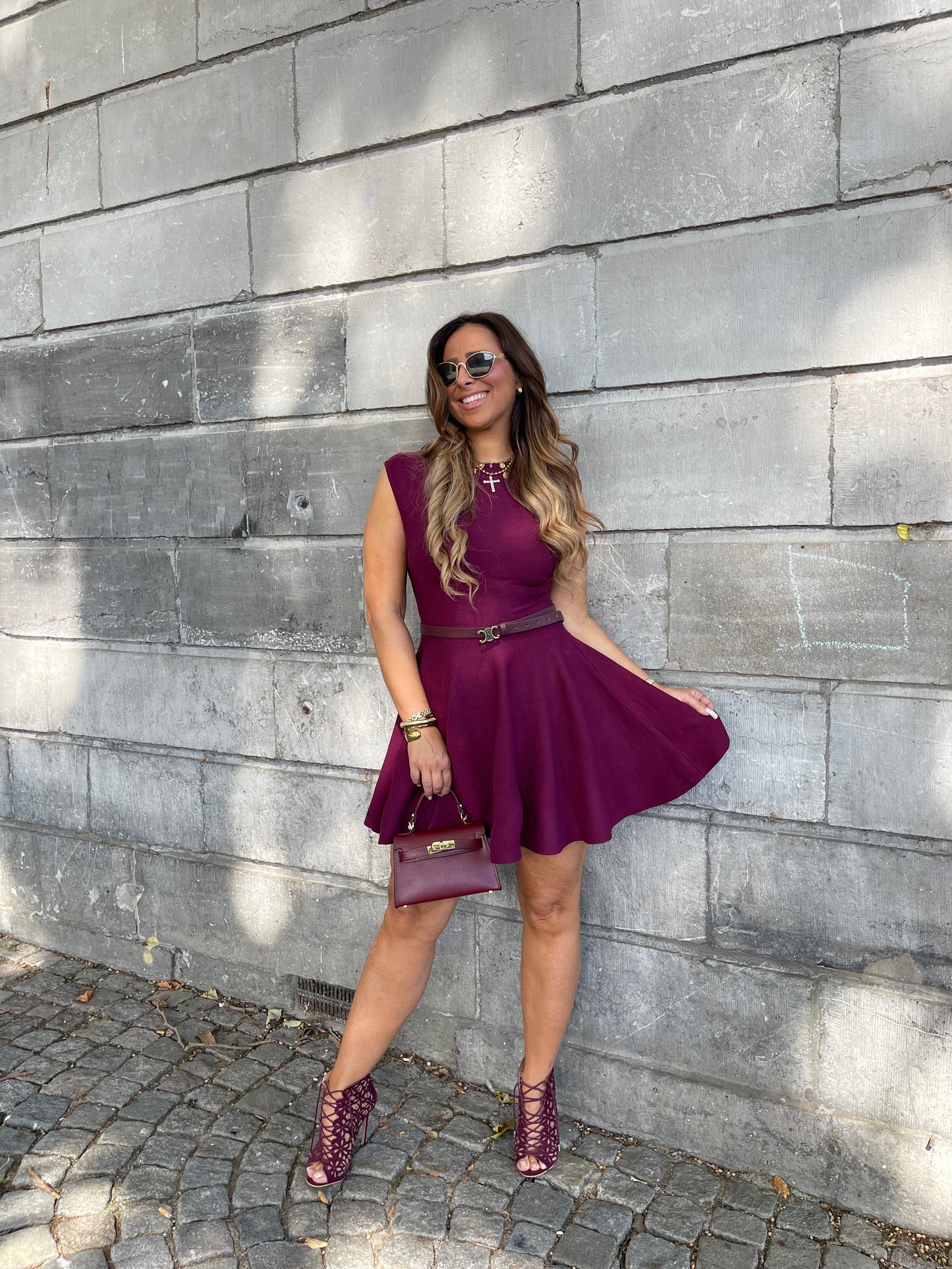 Wishing You Were Here Burgundy