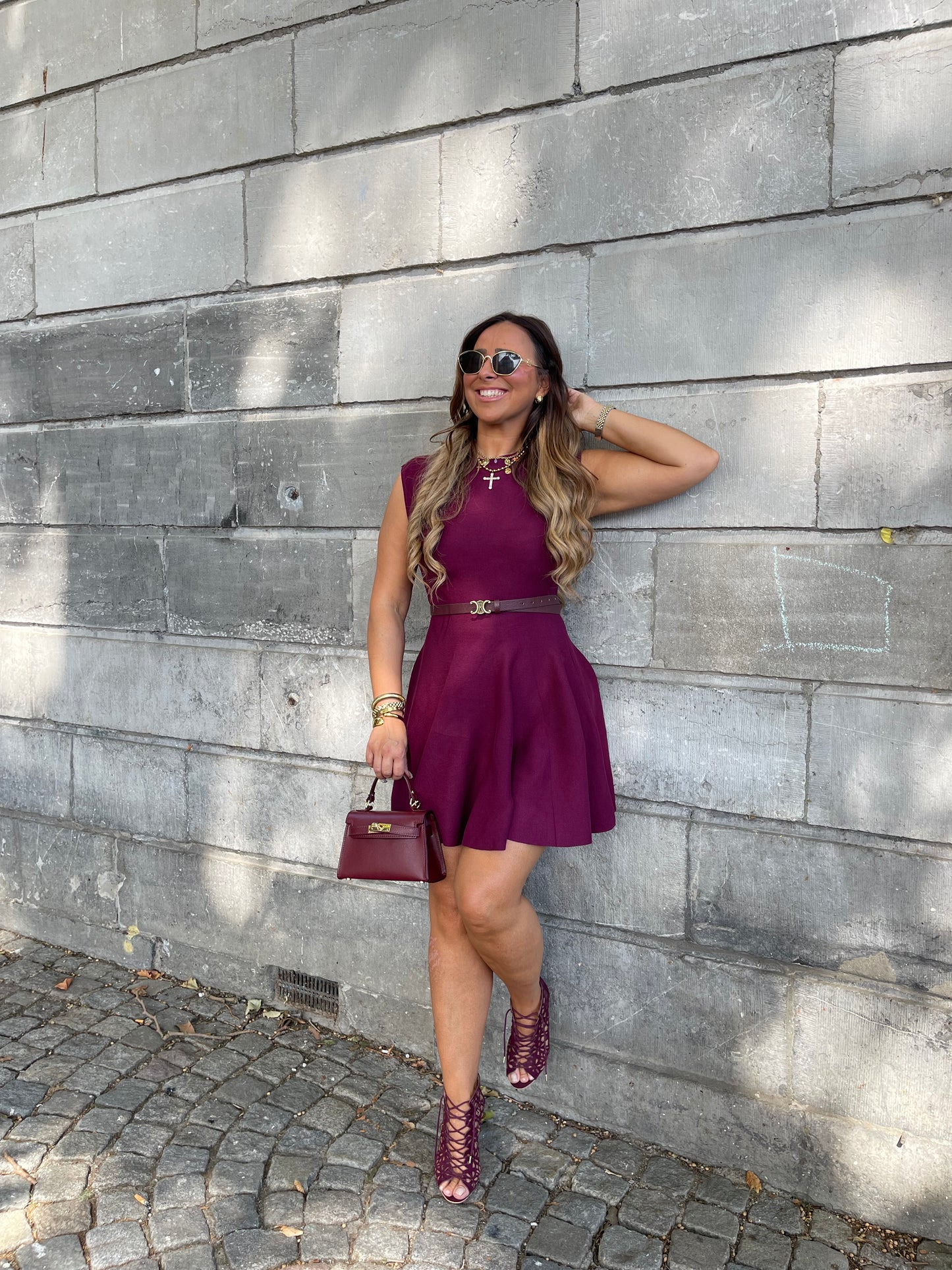 Wishing You Were Here Burgundy