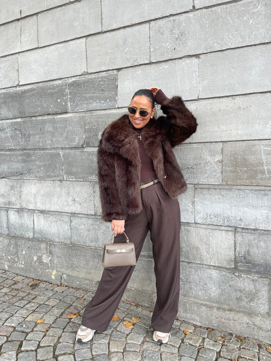 Magical Faux Fur Brown
