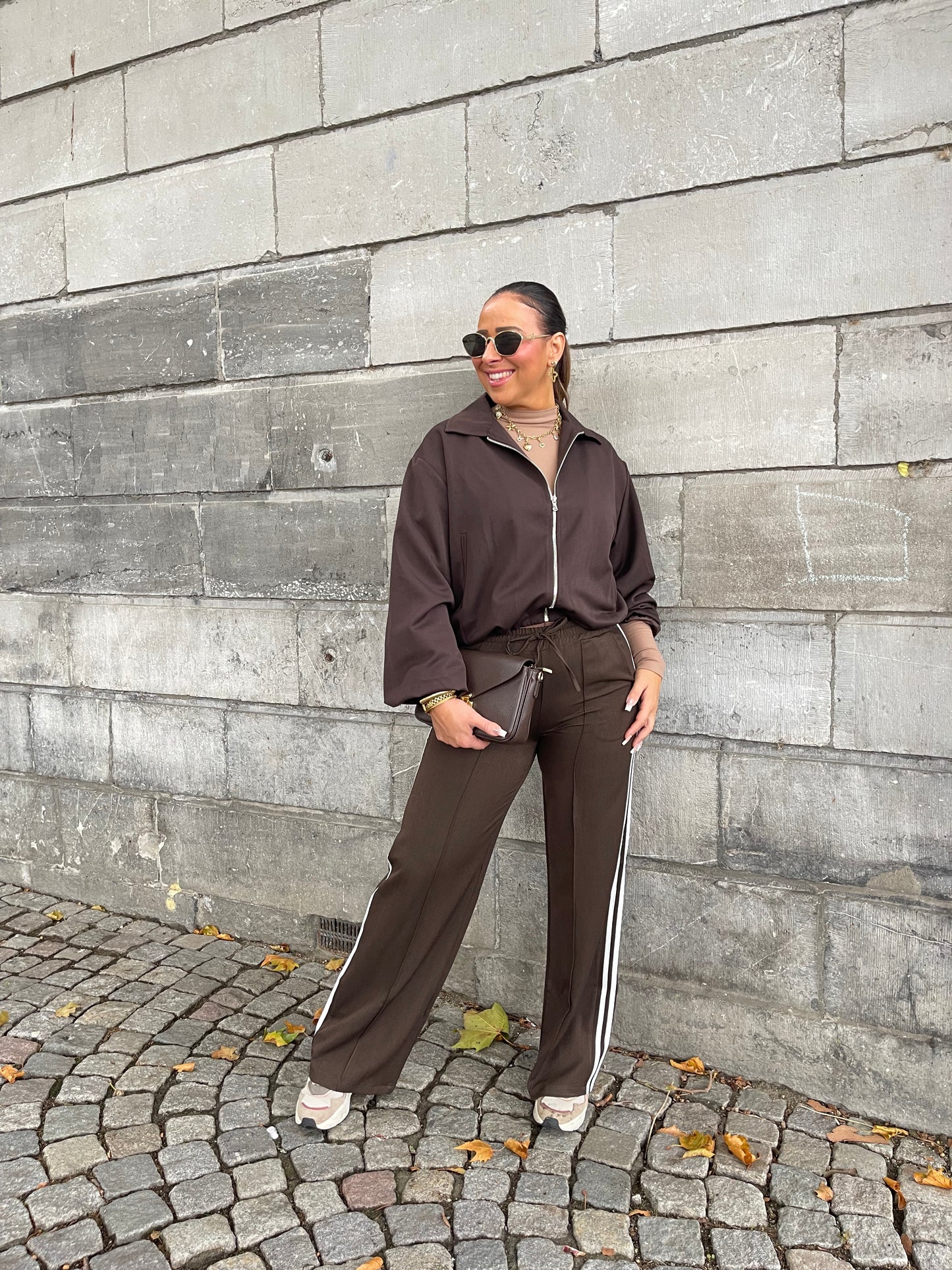 In The Style Jogger Brown