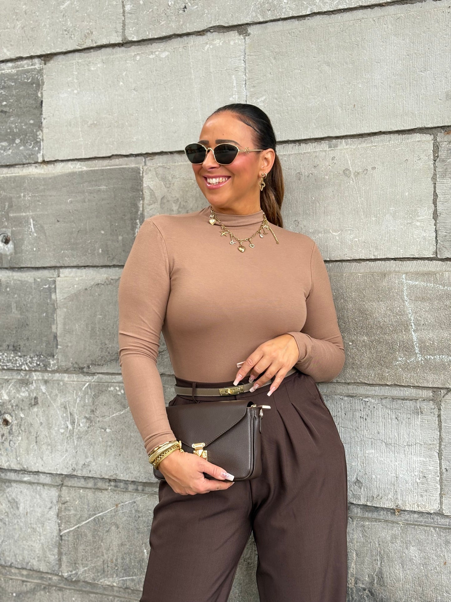 Basic Love Camel Long