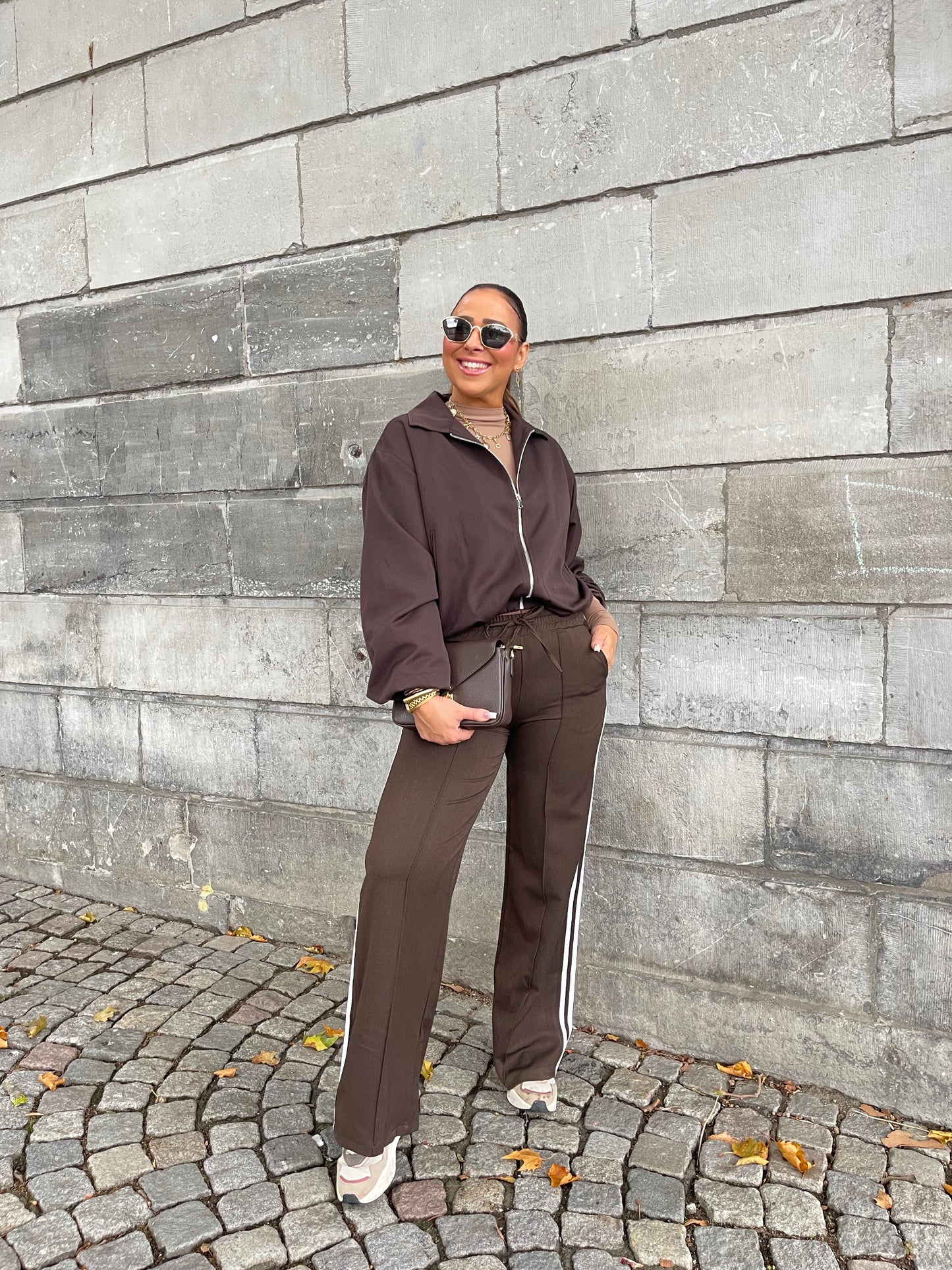 In The Style Jogger Brown