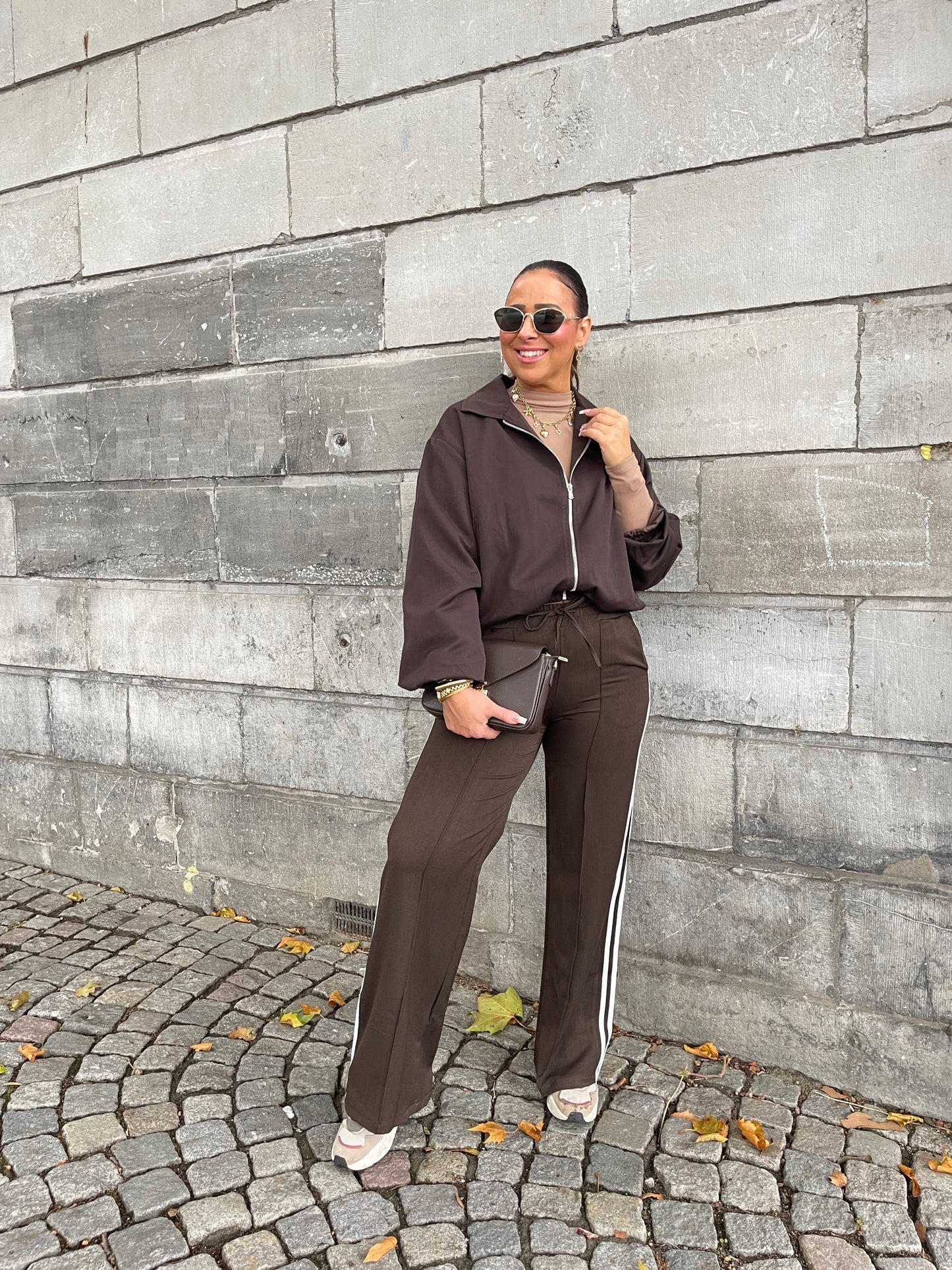 In The Style Jogger Brown