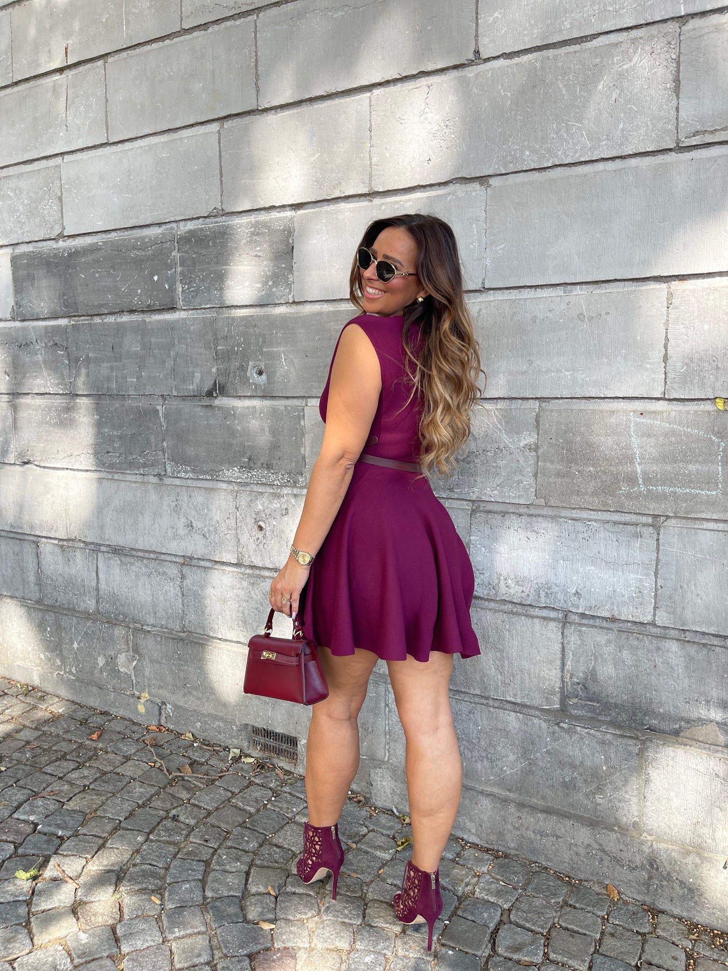 Wishing You Were Here Burgundy