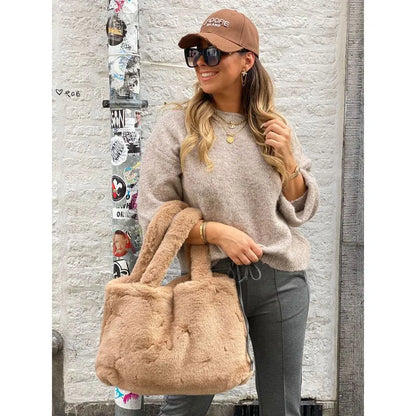 Cozy Sweater Taupe