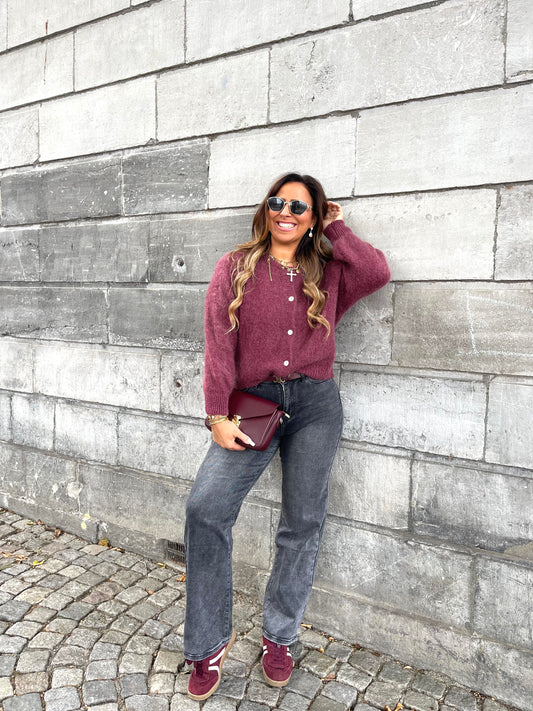 My Way Wide Leg Extra Stretch Dark Grey