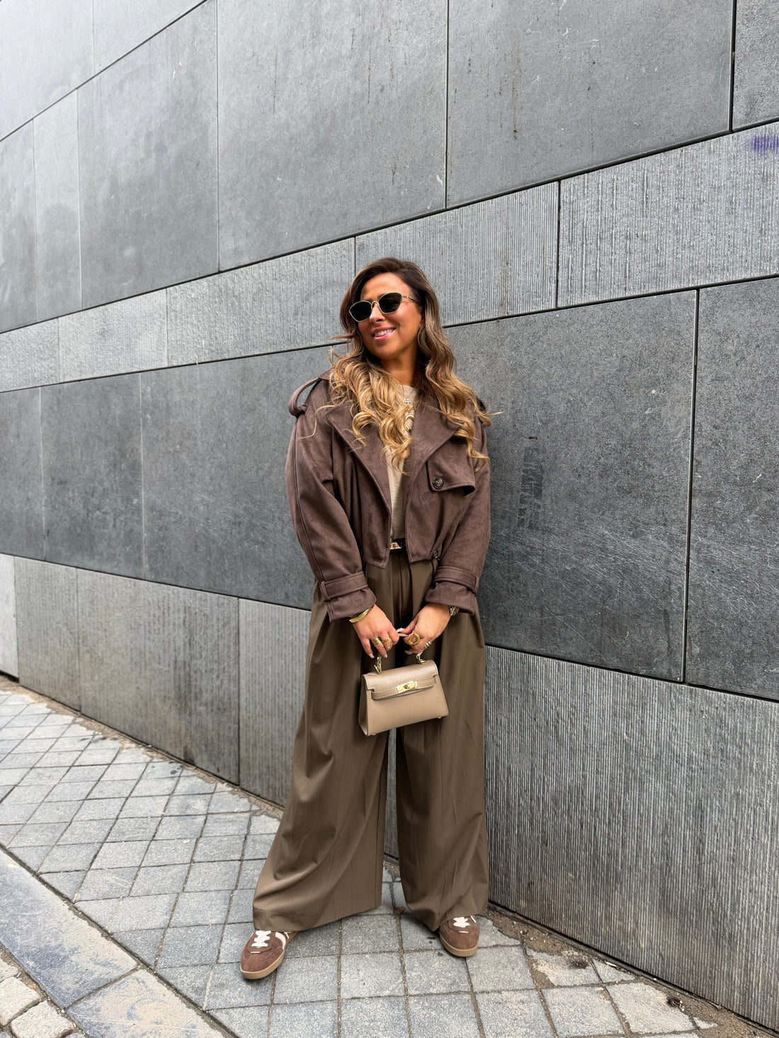 Shining Lover Pantalon Brown