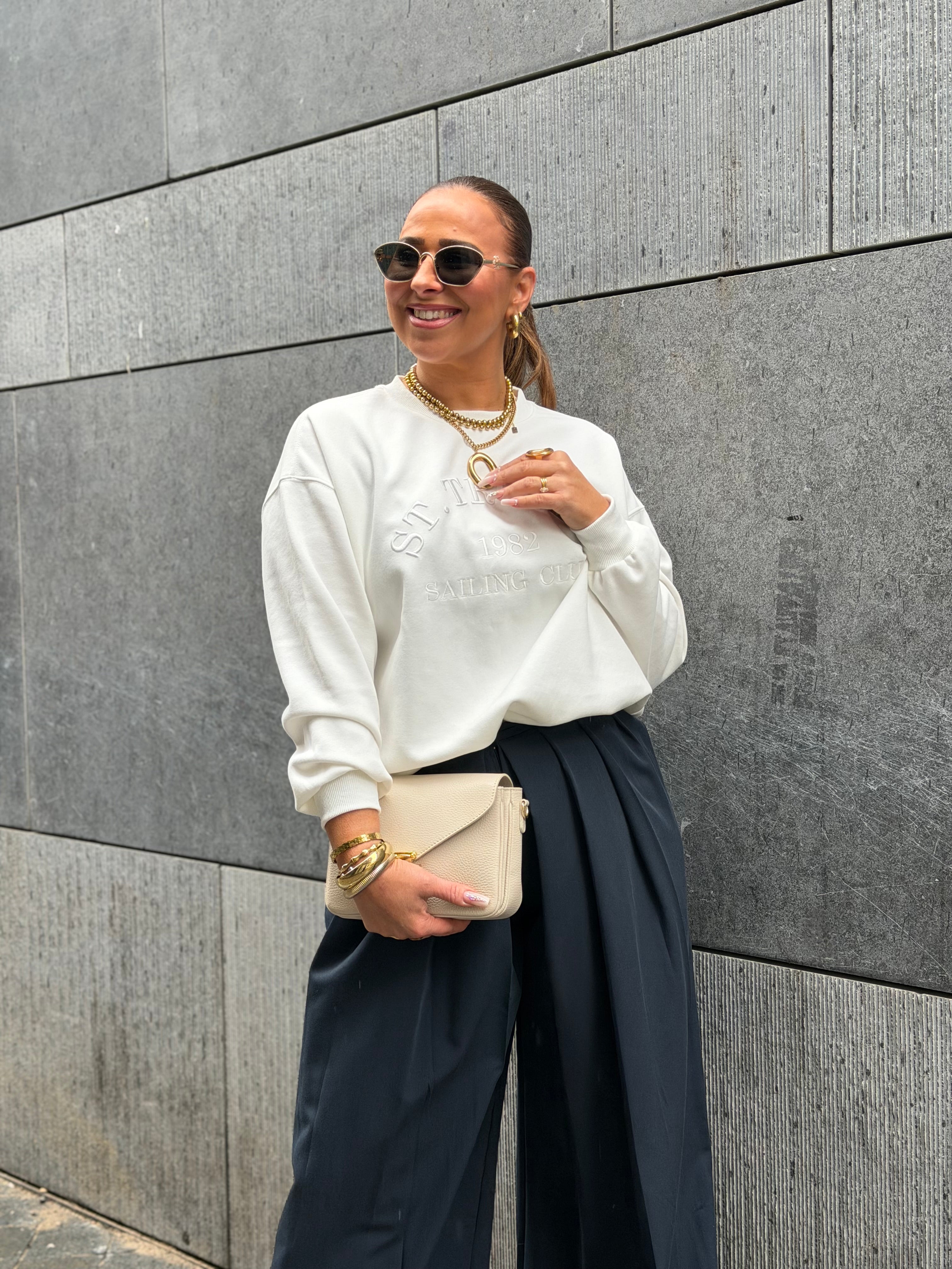 Shining Lover Pantalon Marine Blue