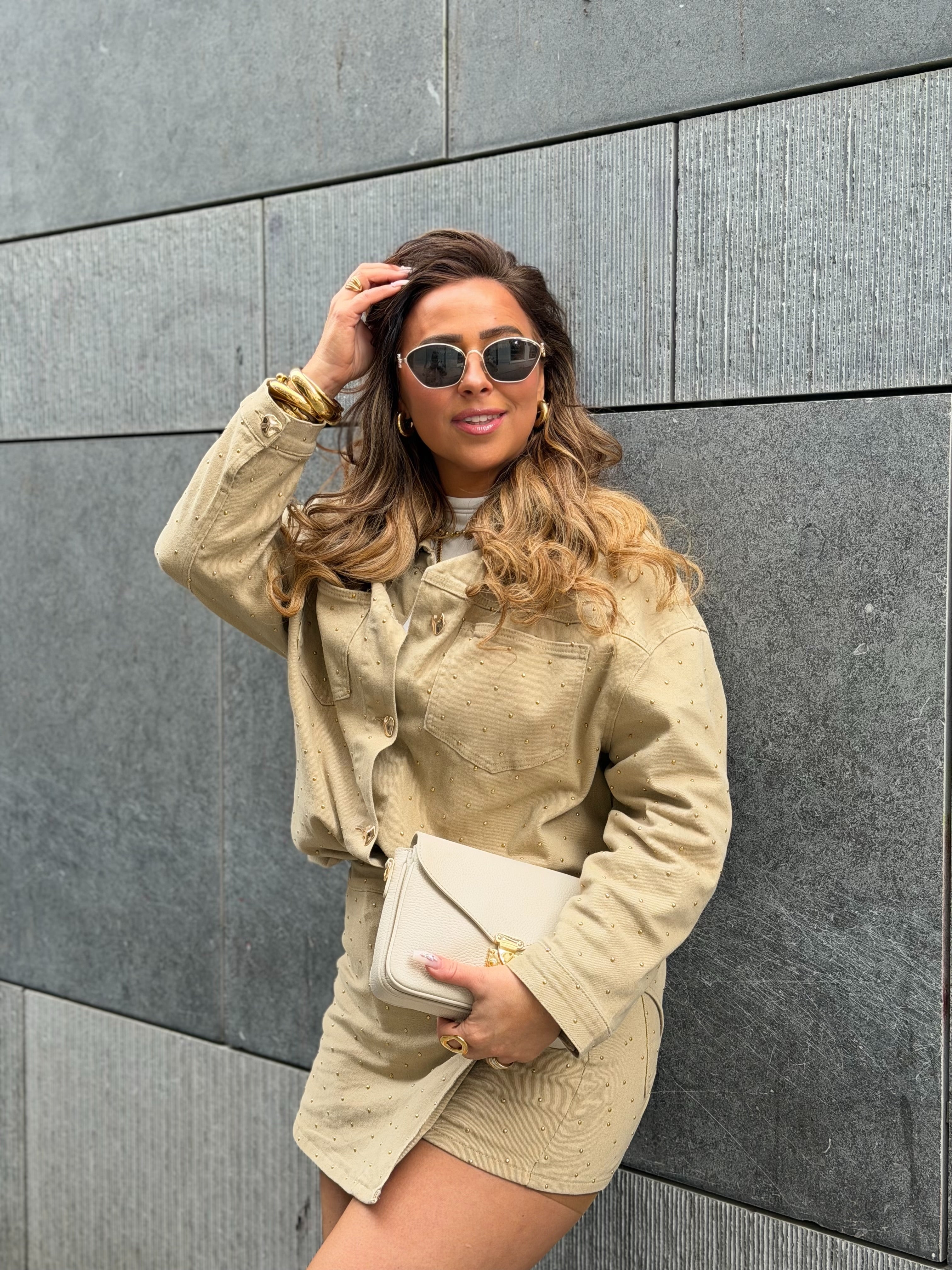 Danim Days Skortje Beige