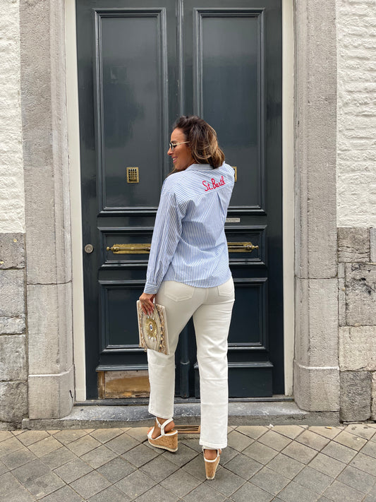 Sunset White Jeans