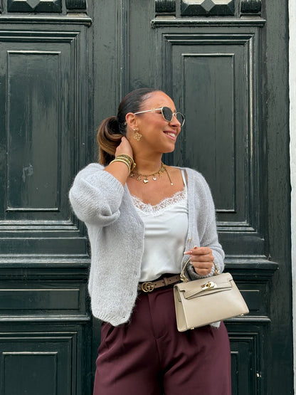 Love The Vibes Cardigan Grey