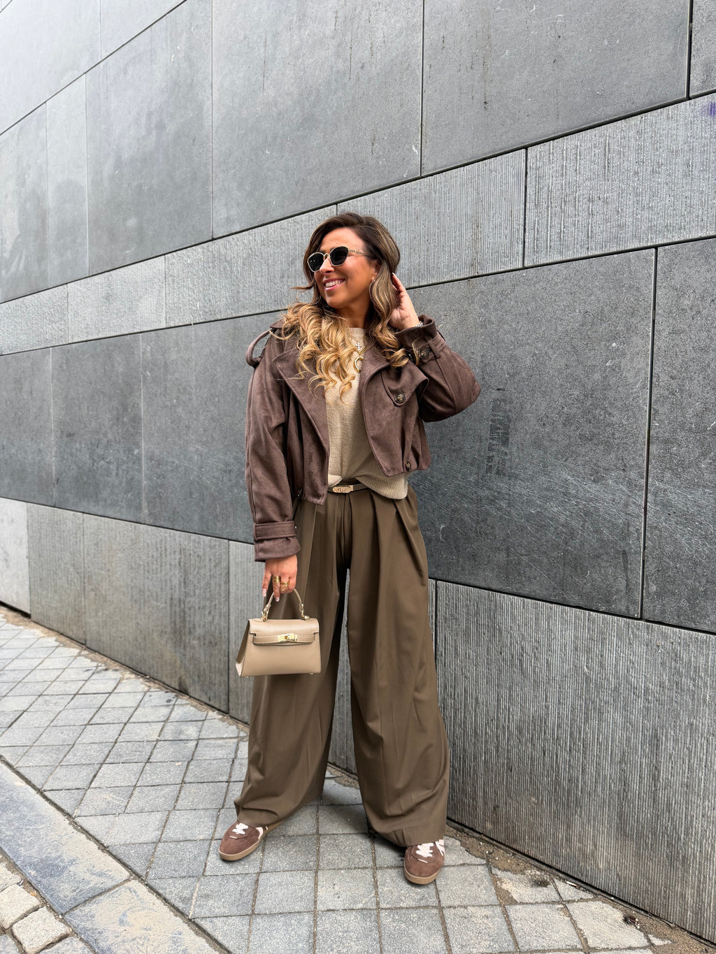 Shining Lover Pantalon Brown