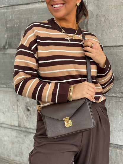 Camel Stripe Long