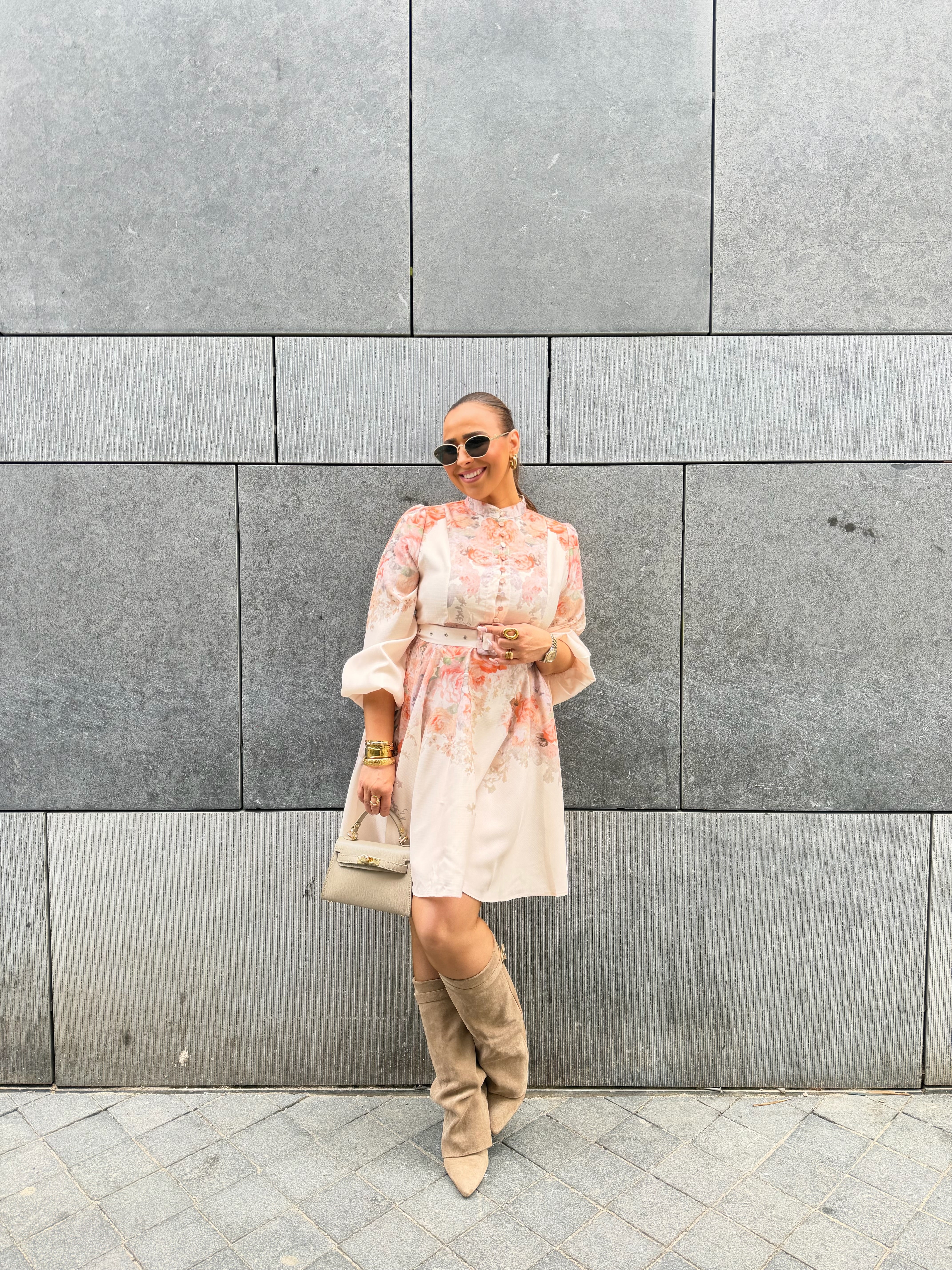 Loonly Lover Dress Orange