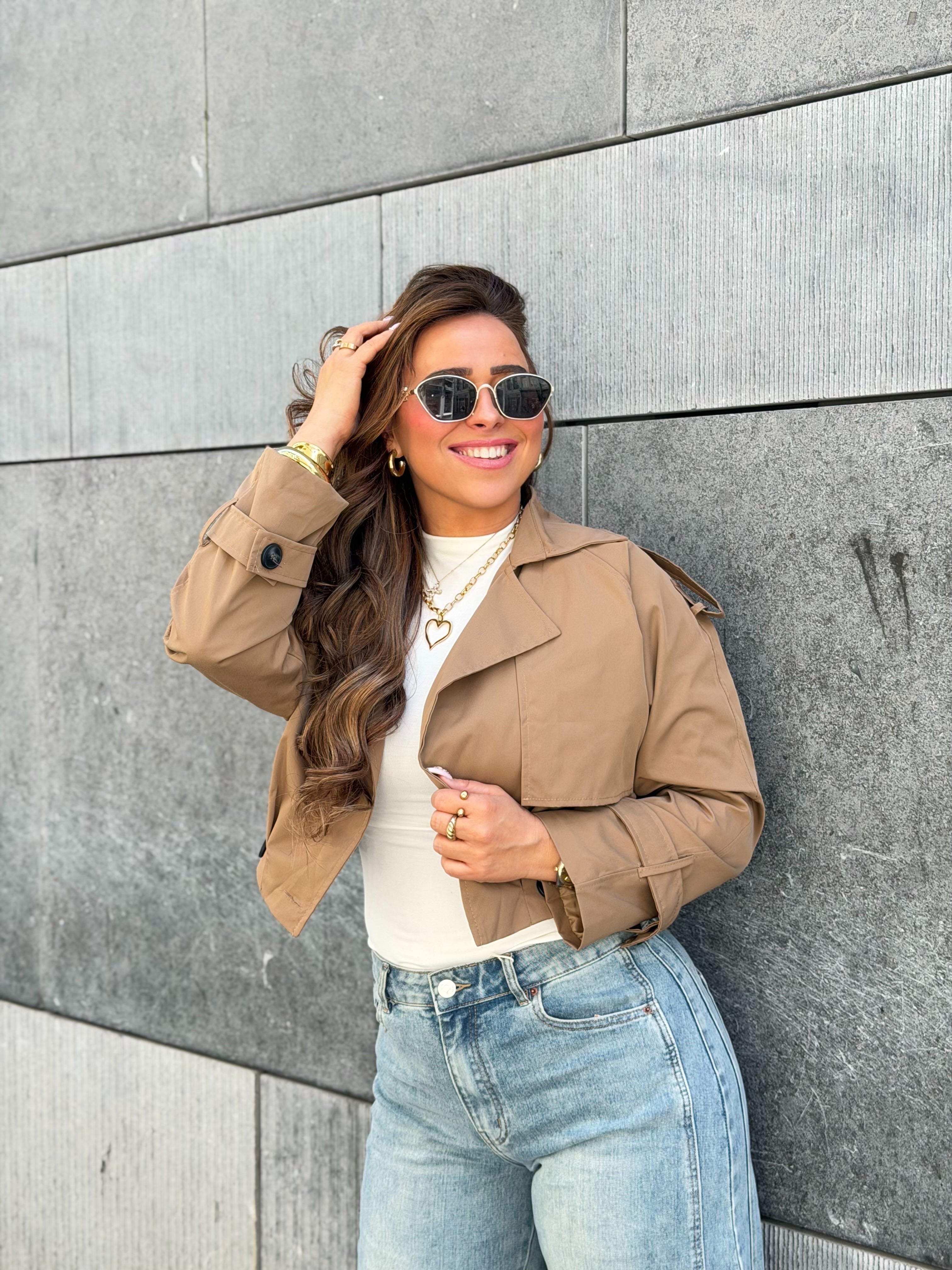 Trenchy Camel Short