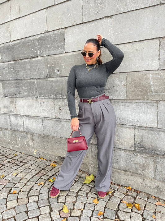 Basic Love Dark Grey Long