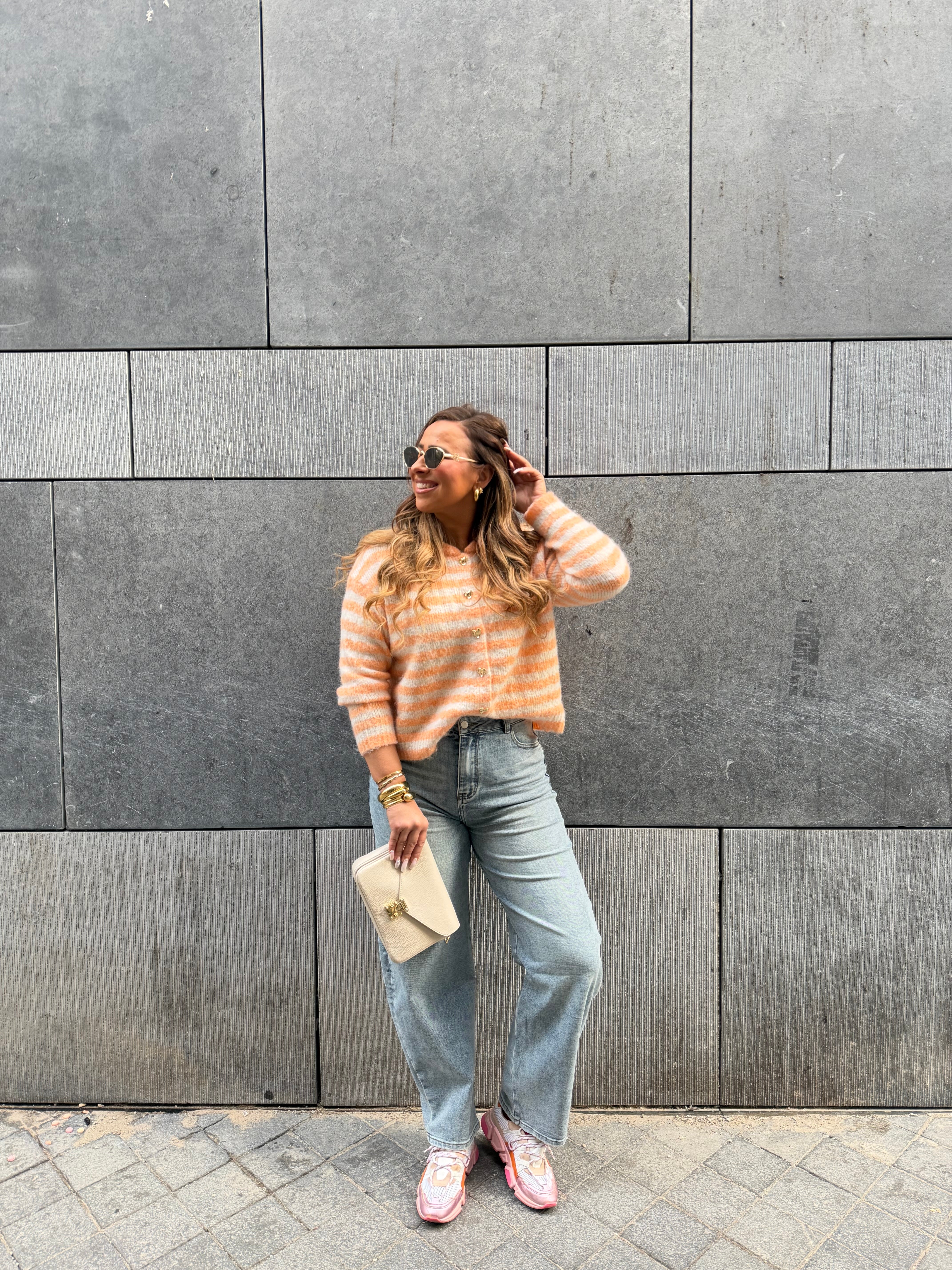 My Heart Stripes Orange