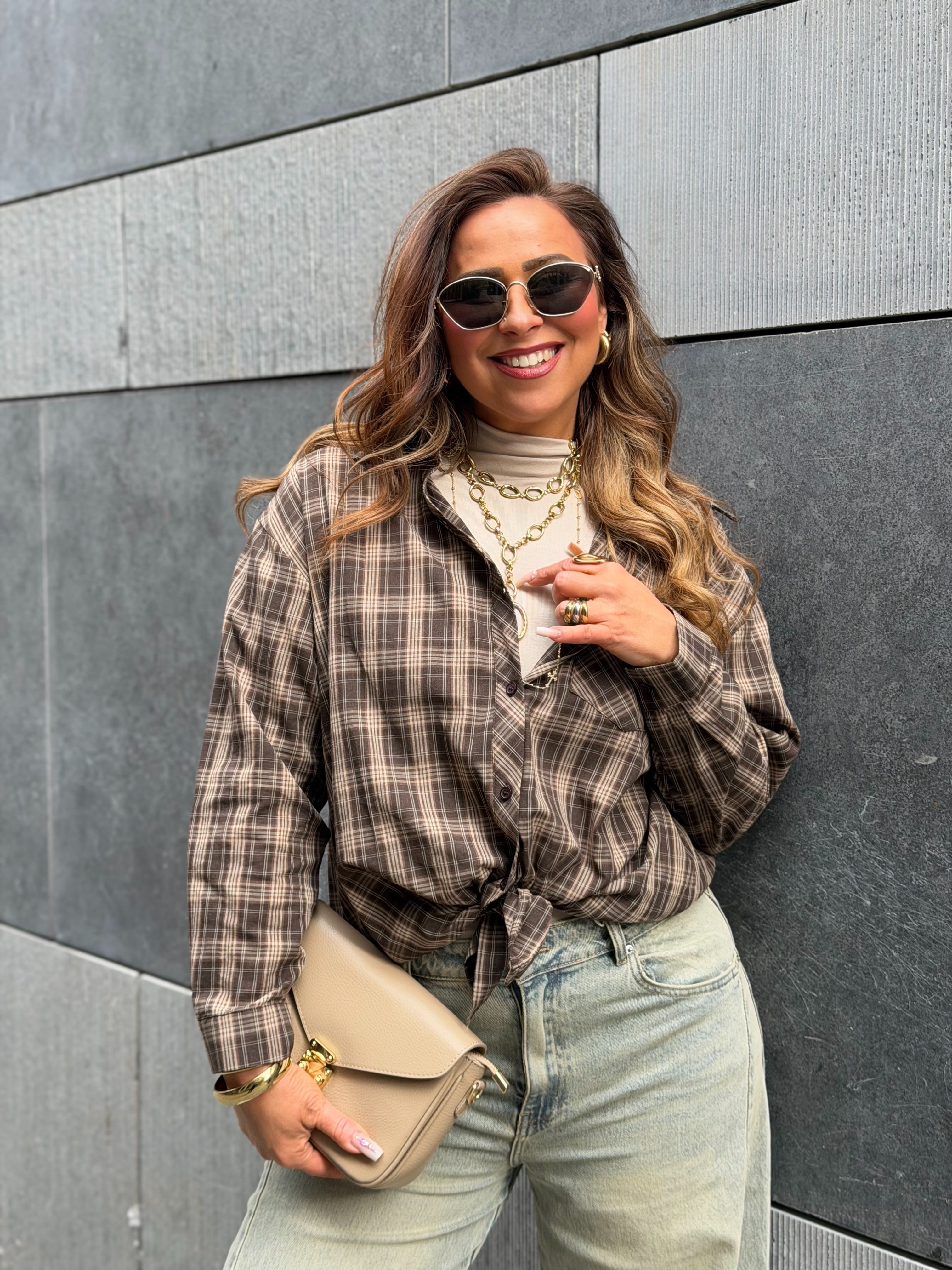 Wide Balloon Denim Wood Jeans