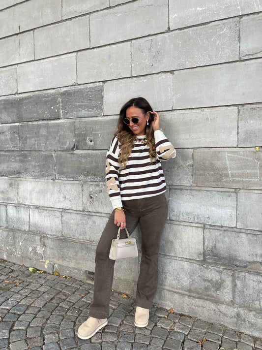 Never Jeans Brown