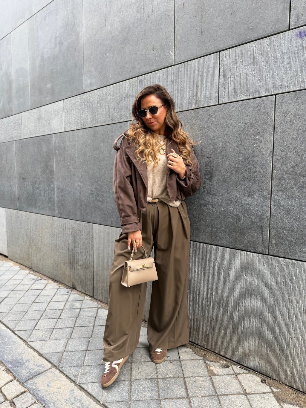 Shining Lover Pantalon Brown