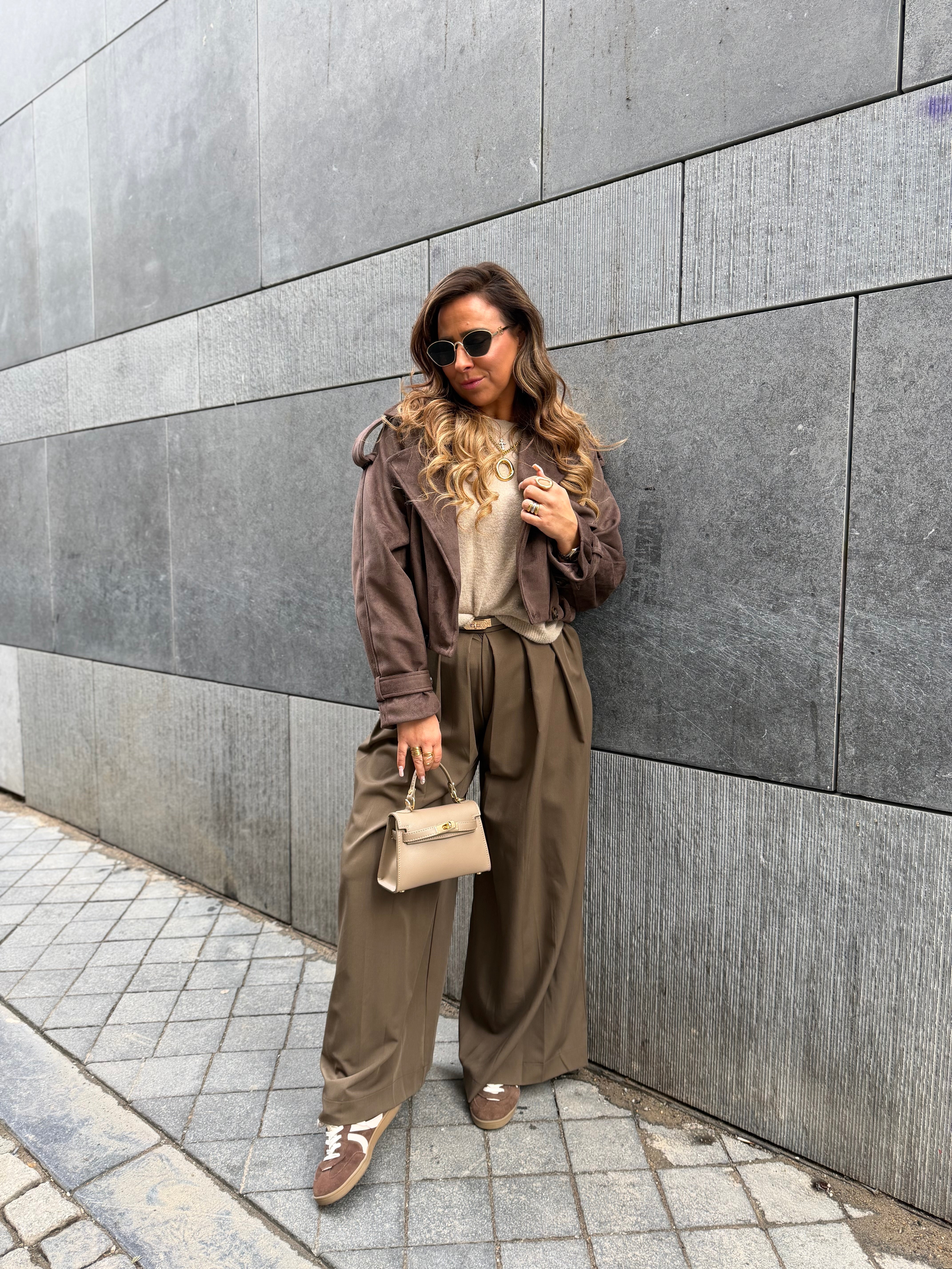 Shining Lover Pantalon Brown