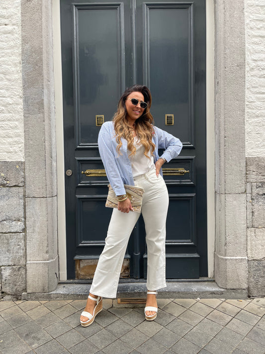 Sunset White Jeans