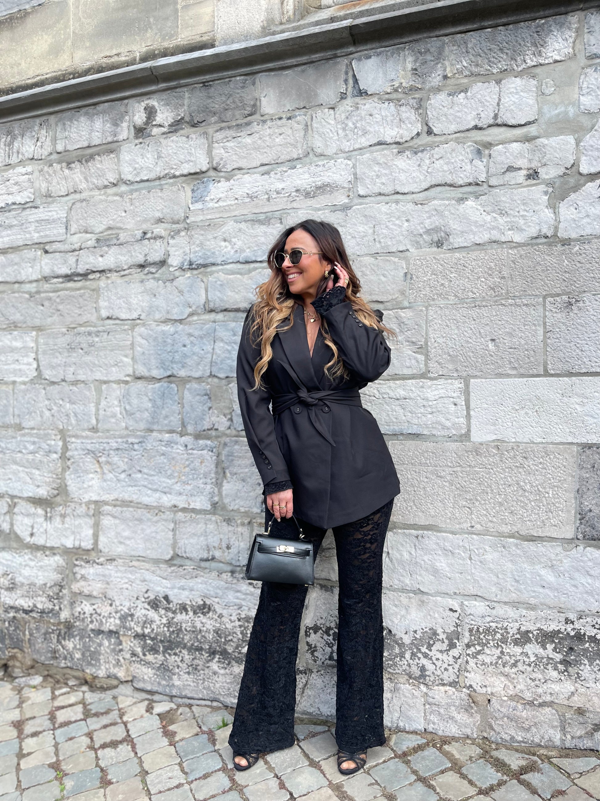 Midnight Lover Lace Pants Black - MyBajka