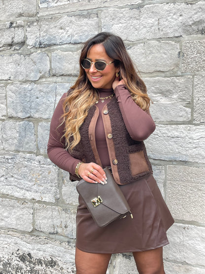 Mood Skirt Brown - MyBajka