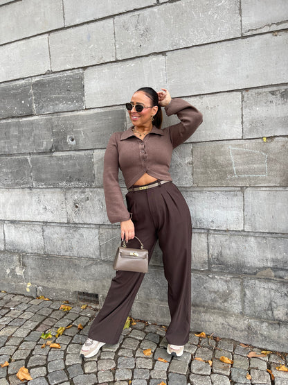 My Precious Fall Top Brown