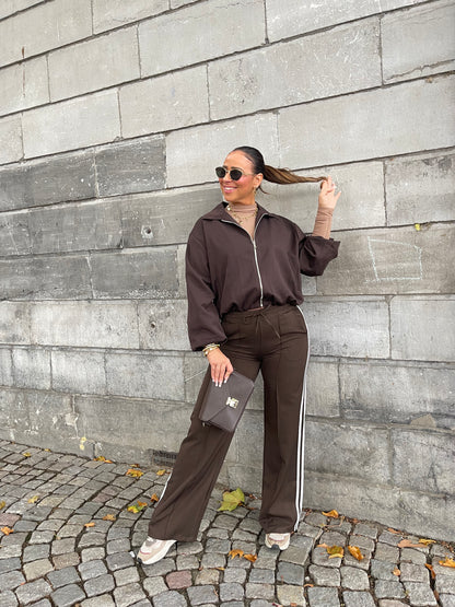 In The Style Jogger Brown