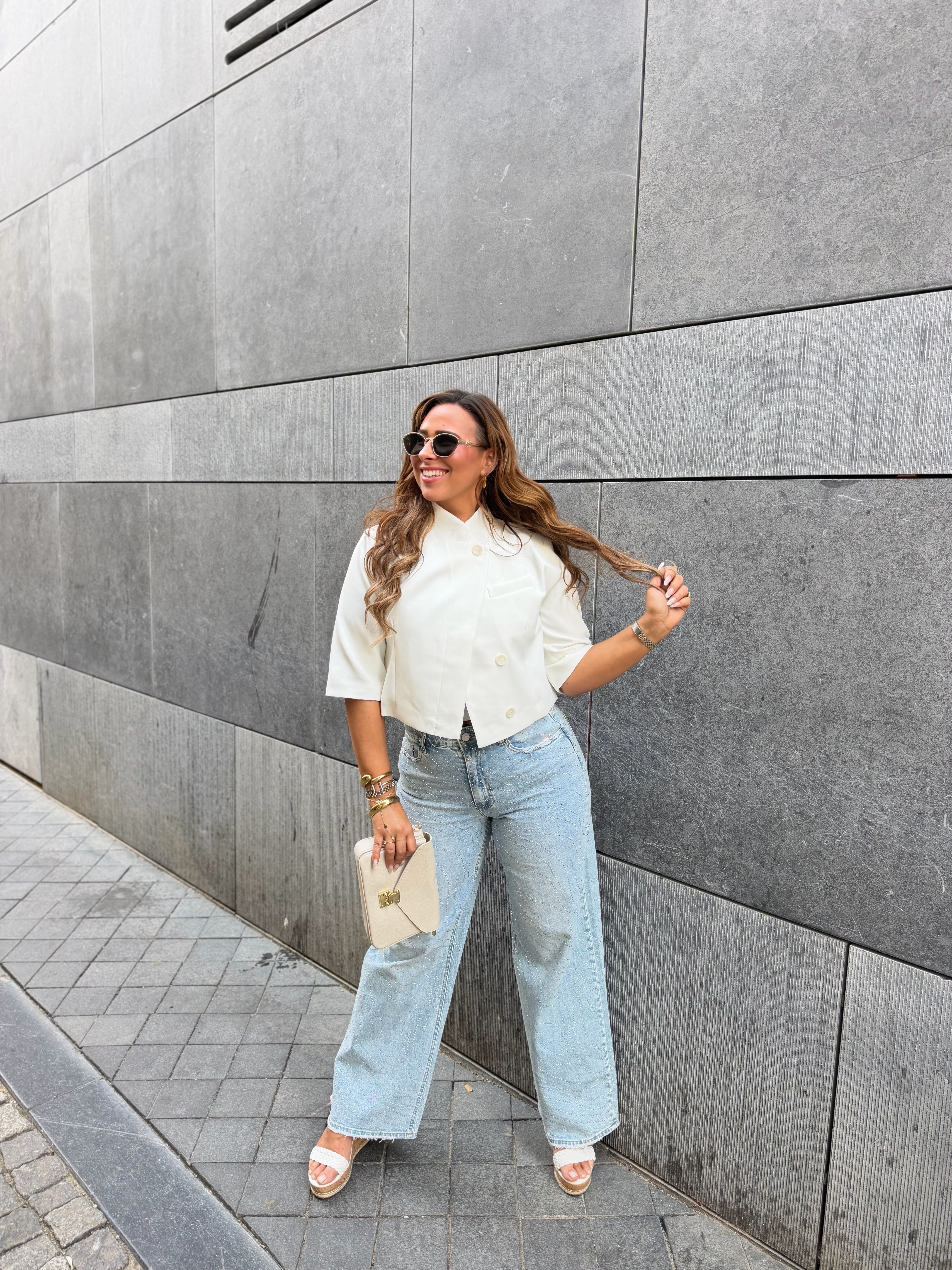 Lilly White Blazer
