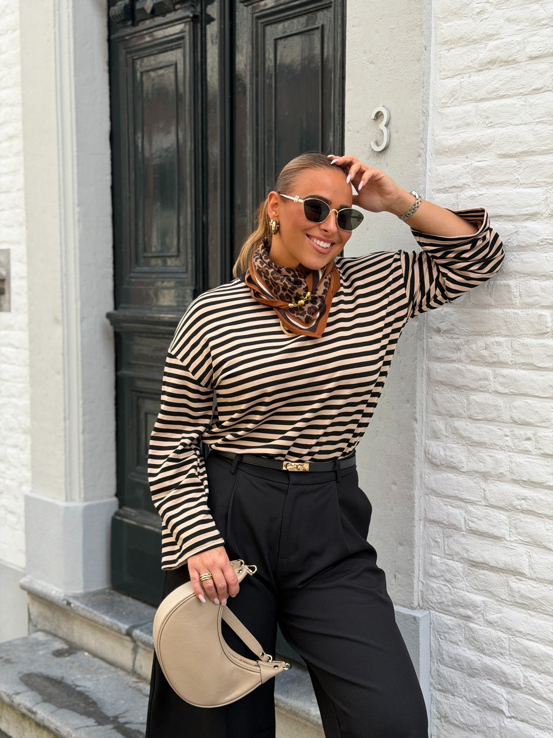 Basic Stripy Black