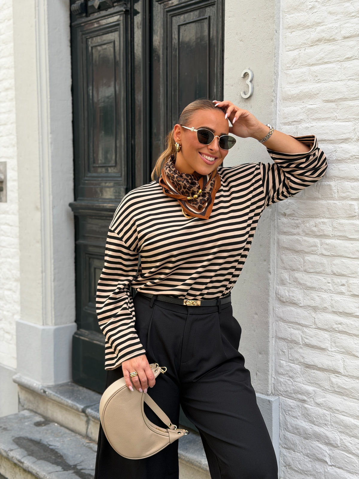 Basic Stripy Black