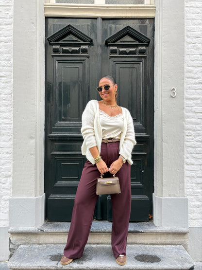 Love The Vibes Cardigan White