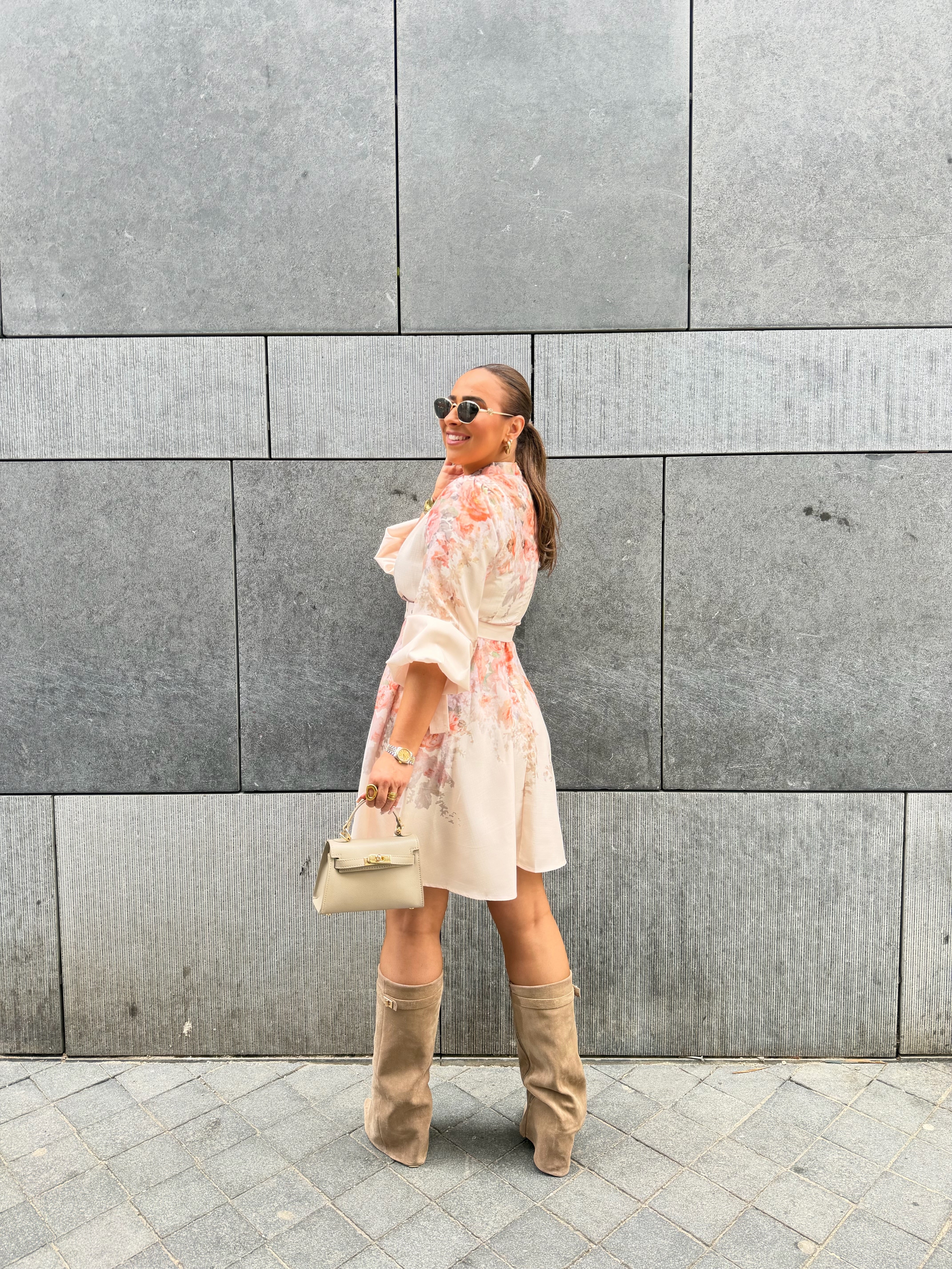 Loonly Lover Dress Orange