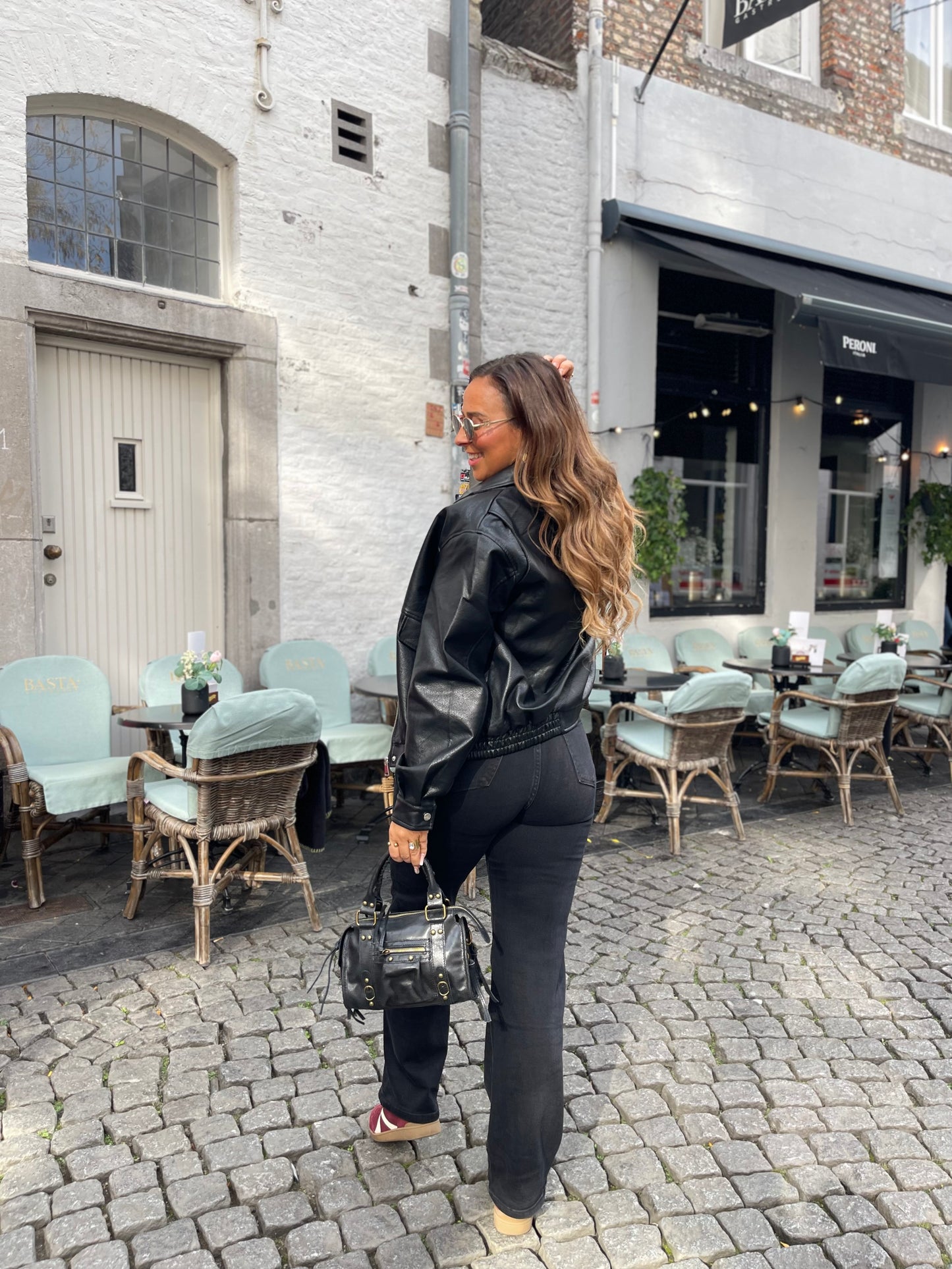 My Way Wide Leg Black